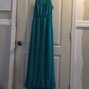 Teal Dress
